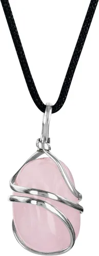 Vista 10 de PYOR Collar con colgante curativo de Reiki de cristal, gemas de buena suerte, prosperidad, riqueza, piedras preciosas naturales, collares de buena