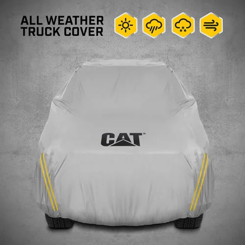 Vista 2 de CAT Funda para Camioneta de Reparto, Cubierta para Camiones, Cubierta de Coche Impermeable para Todo Tipo de Clima, Resistente, Cubierta Completa