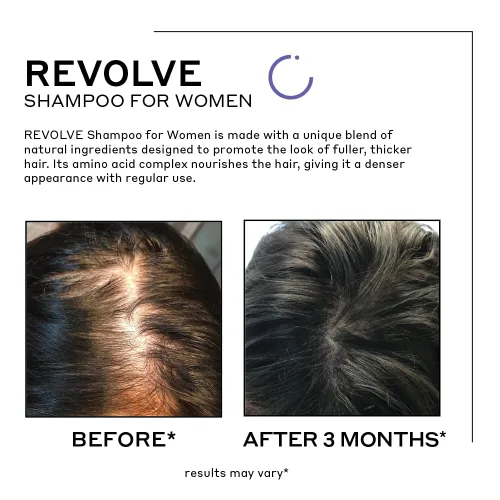 Vista 7 de ZENAGEN Revolve - Kit de trío para mujer Champú + acondicionador + densificador para cabello fino y visiblemente adelgazante, apoya la fuerza