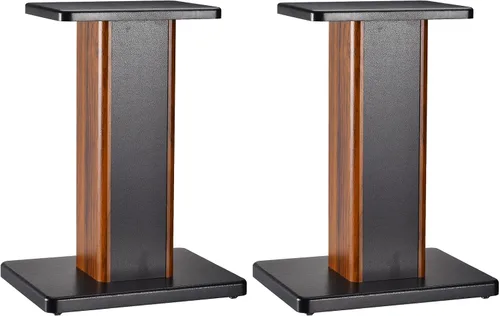 Vista 10 de MECCANIXITY Soportes de madera para altavoces, paquete de 2 soportes universales de 5.9 pulgadas (5.9 in) para altavoces ahuecados, audio, escucha