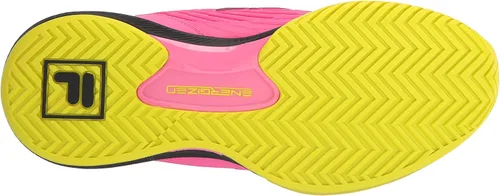 Vista 4 de Fila Speedserve Energizado para mujer Rosa Knockout/Amarillo de seguridad/Negro