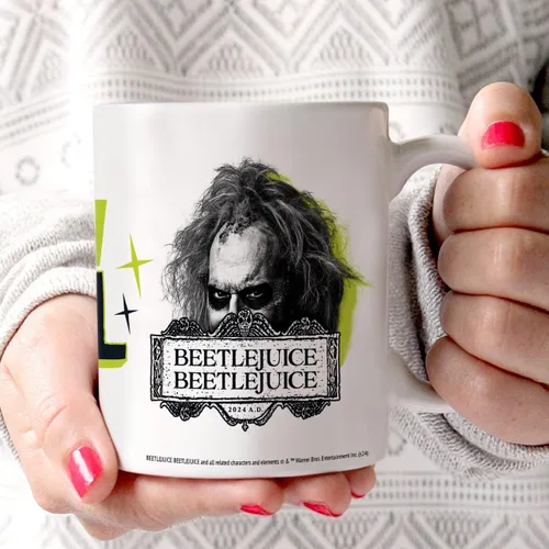 Vista 460 de Trend Setters Friends the Television Show – 25 años – Mercancía oficial – Taza de café o té de cerámica blanca de 11 onzas – perfecta para regalar
