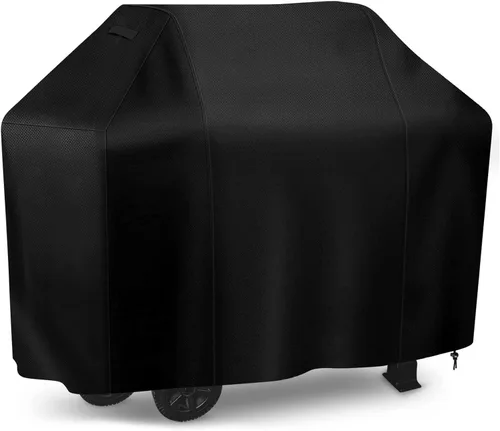 Vista 11 de iCOVER - Cubierta de parrilla de 17 pulgadas, resistente al agua, 600D, de lona de poliéster 600D, fundas diseñadas para Blackstone