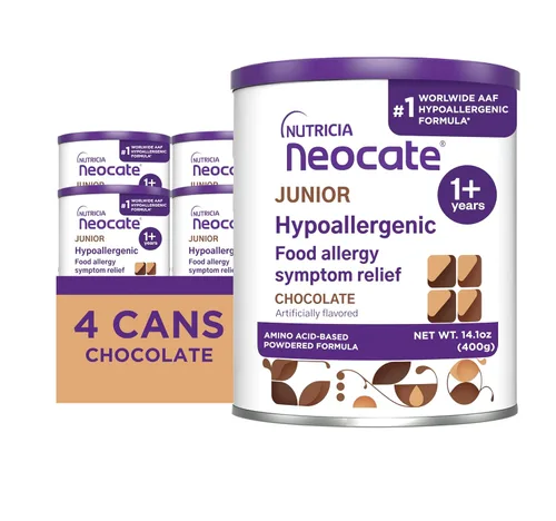 Vista 16 de Nutricia Neocate Junior - Fórmula hipoalergénica, sin lácteos, a base de aminoácidos para niños de 1 año en adelante - Para niños pequeños, niños