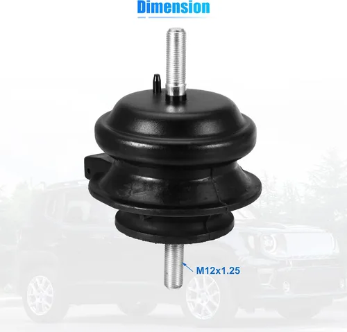 Vista 7 de X AUTOHAUX Soporte de motor delantero izquierdo o derecho 12361-35070 para Toyota Supra 3.0L 1989-1993 Soporte de montaje del puntal de par motor