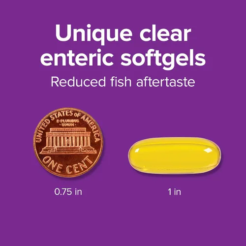 Vista 4 de Webber Naturals Triple Omega 3 6 9, 2400 mg de aceite de pescado por porción, alta potencia, 180 cápsulas blandas, sin regusto a pescado