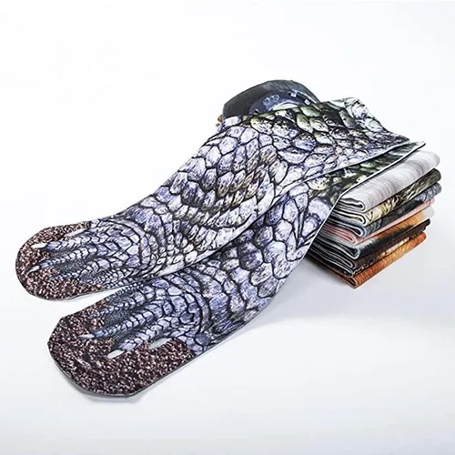 Vista 2 de Regalos de San Valentín para él, ella, hombres y mujeres, divertidos calcetines con patas de animales, calcetines novedosos en 3D locos con patas