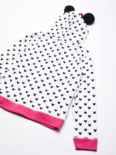 Vista 4 de Disney Sudadera con capucha Minnie con lazo y oreja para niña