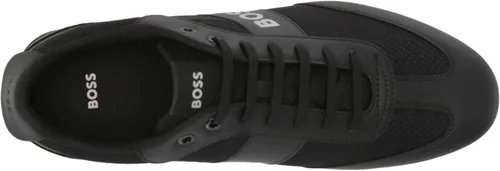 Vista 5 de BOSS Tenis de malla de nailon con logotipo grande para hombre