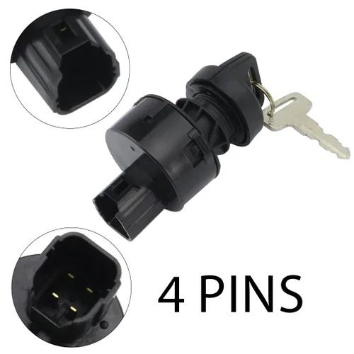 Vista 7 de Motor de arranque w/relé e interruptor de encendido para Yamaha Rhino 450 2007-2009/Rhino 660 2007