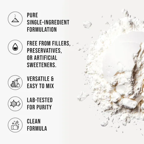 Vista 3 de Inositol en polvo de 8 onzas, suplemento de inositol natural para apoyo ovárico, fertilidad y equilibrio hormonal, polvo de inositol puro