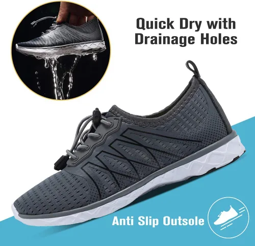 Vista 4 de CIOR Zapatos acuáticos para niños y niñas, tenis deportivos ligeros (niños pequeñosniños grandes)