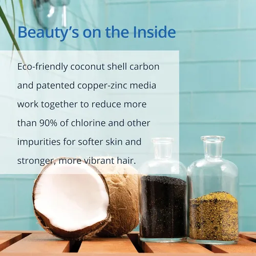 Vista 7 de Aquasana Filtro de ducha Recomendado por dermatólogos para una piel y cabello más suaves y saludables Comprobada reducción del 90% del cloro