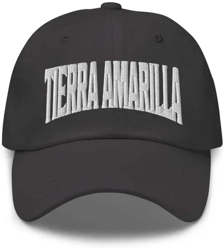 Vista 6 de Tierra Amarilla Gorra de béisbol Tierra Amarilla Sombrero de papá Nuevo México NM Sombrero Bordado Recuerdo