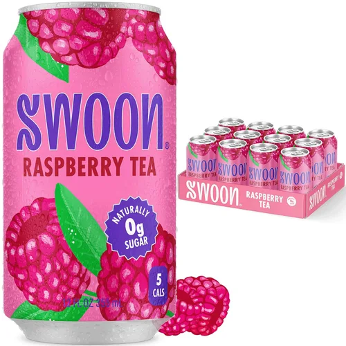 Vista 12 de Swoon Perfectly Sweet Green Tea Cero azúcar, ligeramente cafeinado y refrescante Keto, Paleo, vegano, sin OMG y sin gluten Endulzado