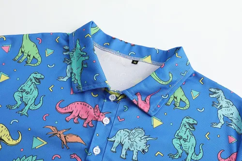 Vista 9 de Camisas de golf para hombre, Dry Fit, camisa de golf de manga corta, divertidas camisas polo de golf