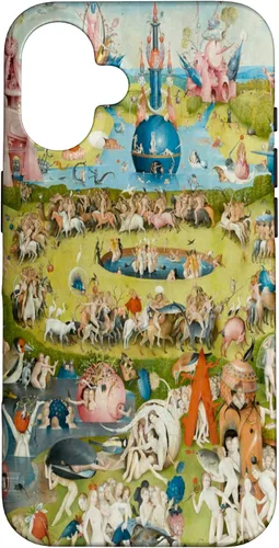 Vista 32 de Hieronymus Bosch - Carcasa para iPhone 17, diseño de jardín de las delicias terrenales