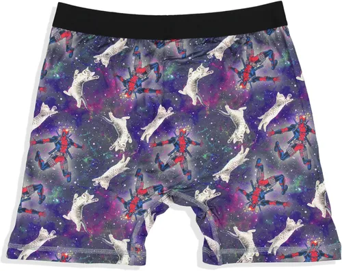 Vista 3 de Marvel - Paquete de 2 calzoncillos para hombre con símbolo de gato