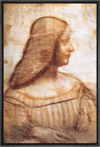 Vista 28 de wall26 Lienzo impreso para pared, diseño de Salomé y San Juan Bautista, por Solario, Historia del Renacimiento, ilustraciones de bellas artes, arte