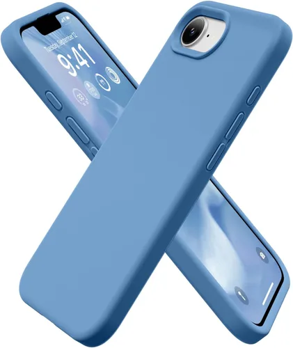 Vista 75 de GolbinBox Funda magnética para iPhone 17, compatible con MagSafe, cubierta de silicona integrada para control de cámara, funda de silicona líquida a