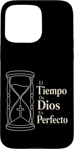 Vista 10 de Fe Cristiana El Tiempo De Dios ES Perfecto Cross - Carcasa para iPhone 16