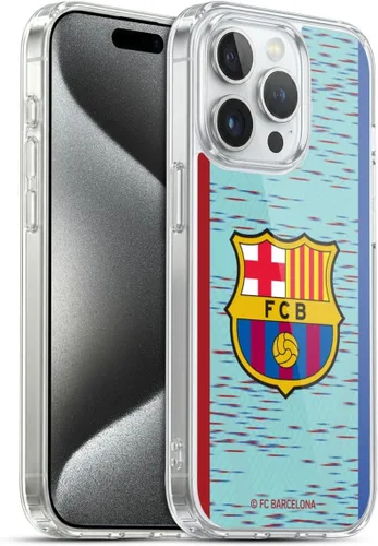 Vista 62 de Head Case Designs Funda de gel suave con licencia oficial del FC Barcelona Away 2023/24 compatible con Apple iPhone 7 Plus/iPhone 8 Plus