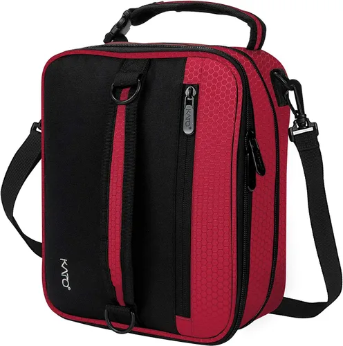 Vista 12 de Tirrinia Lonchera Aislada Expandible para Hombres y Mujeres – Lonchera Reutilizable a Prueba de Fugas para Niños y Adultos con Correa