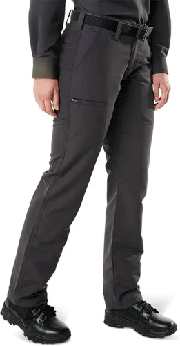 Vista 2 de 5.11 Tactical Fast-Tac - Pantalones urbanos para mujer, acabado resistente al agua, elástico en 4 direcciones, estilo 64420