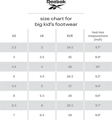 Vista 6 de Reebok Tenis clásicos de cuero para niño
