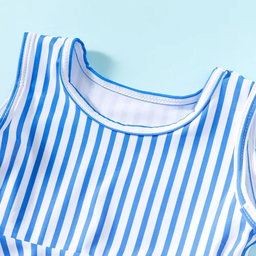 Vista 4 de LYSMuch Traje de baño tankini de 2 piezas para bebé niña