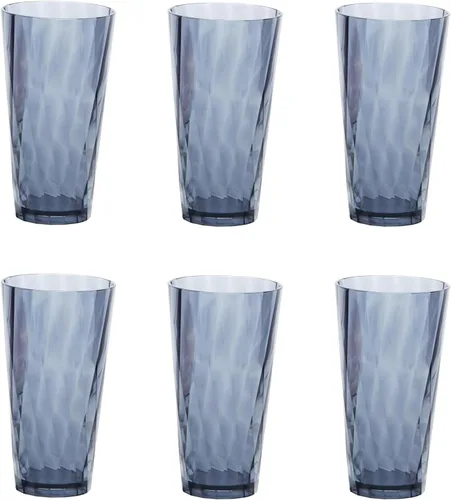 Vista 10 de vasos de plástico irrompibles, juego de 8, vasos de plástico a prueba de roturas, vasos de plástico transparentes, vasos de plástico de 10 oz, aptos