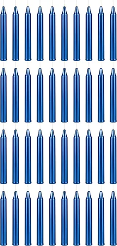 Vista 7 de Mega Candles Mini vela de hechizo con carillón cónico, 20 unidades, 4 x 1/2 Surtido
