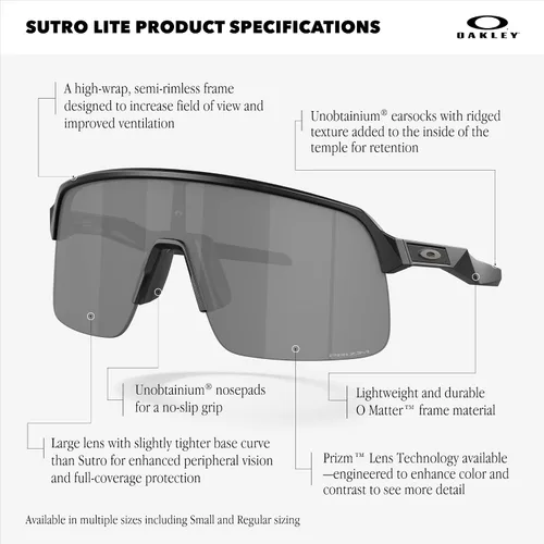 Vista 5 de Oakley Gafas de sol rectangulares Oo9463 Sutro Lite para hombre