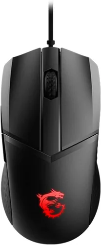 Vista 4 de MSI Clutch GM41 - Mouse ligero para juegos, 16,000 DPI, interruptores Omron de 196.9ft, luz mística RGB, 6 botones programables, PCMac