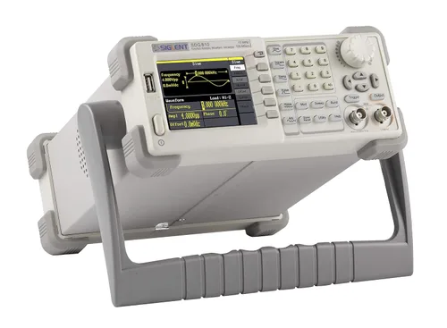Vista 3 de Siglent Technologies SDG810 Siglent - Generador de señal de ancho de banda de 10 mhz de un solo canal, generador de funciones, generador de formas