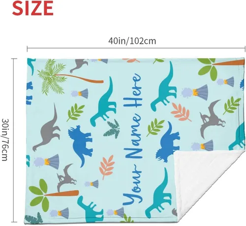 Vista 6 de Mantas de bebé personalizadas con nombre para niños, manta personalizada con nombre para bebés, recién nacidos y niños