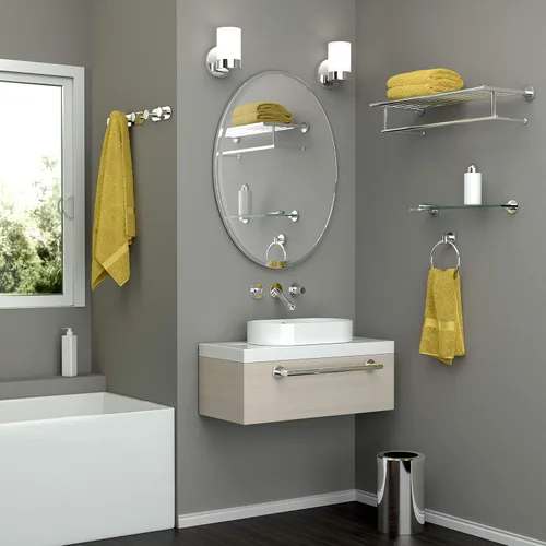 Vista 2 de Gatco 4638 Glam Storage - Soporte para papel higiénico, cromado