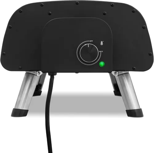 Vista 19 de Newair Horno eléctrico portátil de pizza de 12 pulgadas Máquina de pizza de encimera de 900 °F para uso en interiores y exteriores Elementos