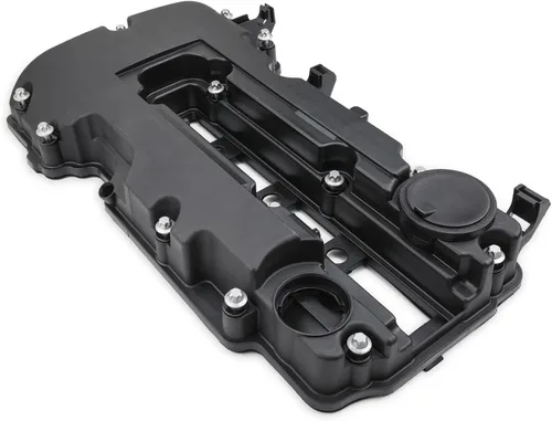 Vista 15 de MITZONE Cubierta de válvula de aluminio tipo tira de carbono compatible con Chevrolet Cruze 2011-2016 Sonic 2012-2020 Trax 2013-2021 Volt 2011-2015