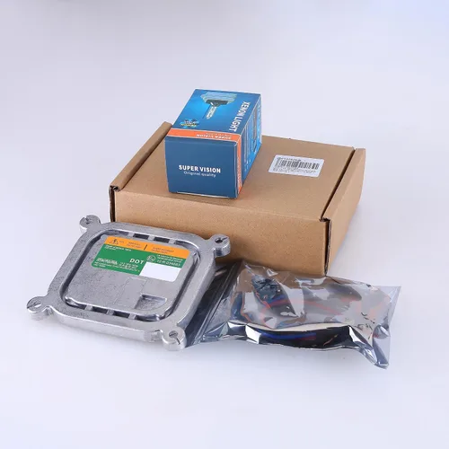 Vista 7 de Unidad de control de balasto de faros delanteros HID de xenón con cable de conexión de encendido y bombilla D3S para Ford Mustang 2010-2019