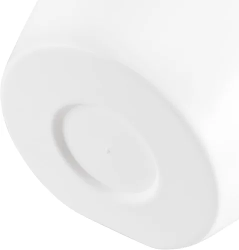Vista 8 de MOUYAT 6 macetas colgantes de plástico con riego automático, macetas blancas de 7 pulgadas montadas en la pared con ganchos y cuerdas de algodón