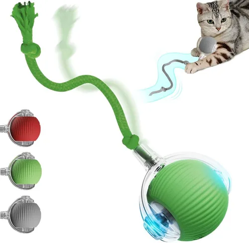 Vista 17 de Yilia Juguetes interactivos para gatos de interior, juguetes para gatitos actualizados 2026 para aliviar el aburrimiento de los gatos