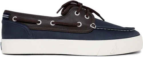 Vista 2 de Nautica Zapato náutico con cordones para hombre, mocasín casual con dos ojales, zapatilla de deporte de moda - Galera