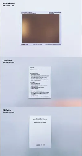 Vista 4 de BTS RM - Indigo, Postcard Edition, Weverse Album Version