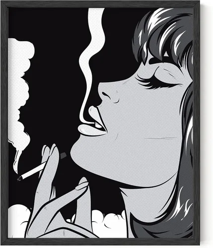 Vista 44 de HAUS AND HUES Impresión artística de corazón negro, 12 x 16 pulgadas, enmarcada, beige