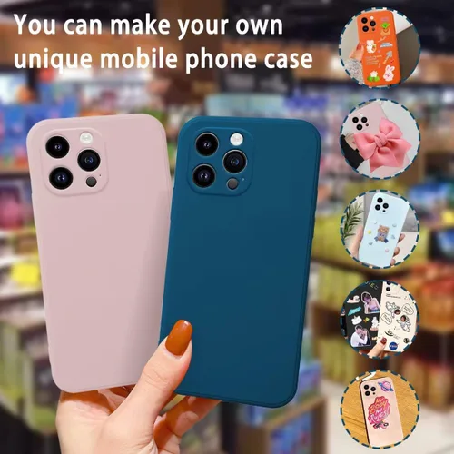 Vista 7 de Funda De Silicona Colorida Para Teléfono, Adecuado Para Redmi Note 12 Pro 5G (6.67") - Blanco Antiguo