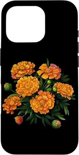Vista 20 de Vintage Marigold Inspired Flower Case for iPhone 16