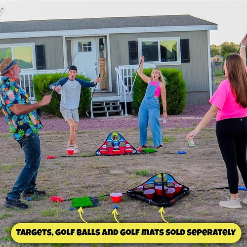 Vista 8 de Modo de juego SIP NN' Hole Objetivos no incluidos Pong gigante para fiesta de tierra y agua y golf se encuentra con fiesta Pong Pong flotante