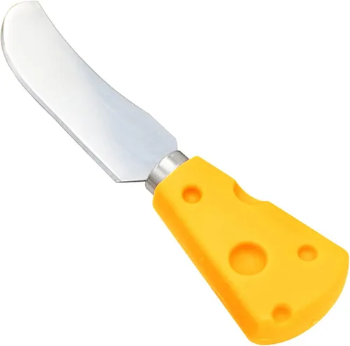 Vista 2 de Cuchillo de queso, juego de 7 cuchillos de queso para tabla de embutidos, cortador de cuchillos de queso, tenedor de quesos pequeños, juego