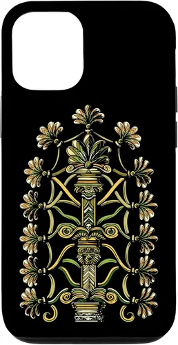 Vista 27 de Funda para iPhone 14 Pro Max Anunnaki Aliens Árbol de la Vida Símbolo Antiguo Geometría Sagrada